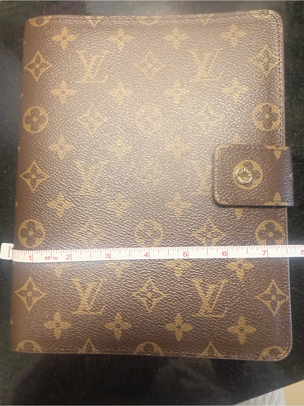 Inspired Monogram agenda with inserts - Picture 4 of 16